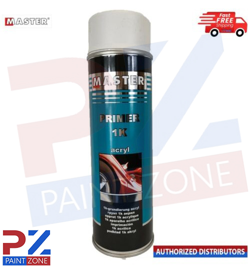 Troton 1K Acrylic Filler Primer Spray White Car Primer 500ML